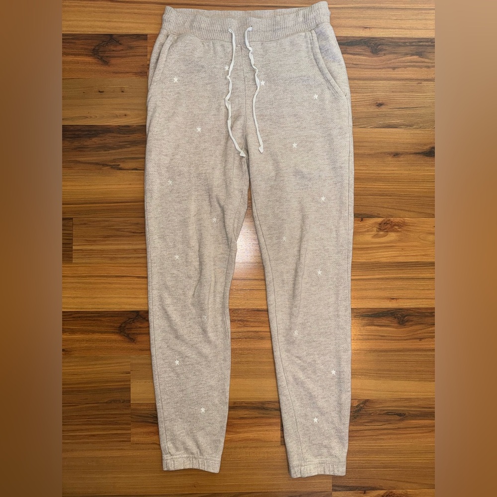 Rails Kingston Star Joggers Heather Brown Lounge Sweatpants Cozy Luxury